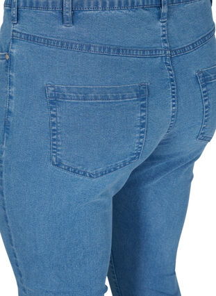 ZizziHochtaillierte Super Slim Amy Jeans, Light blue, Packshot image number 3