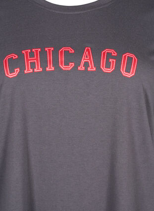 Zizzi FLASH - T-Shirt mit Motiv, Iron Gate Chicago, Packshot image number 2