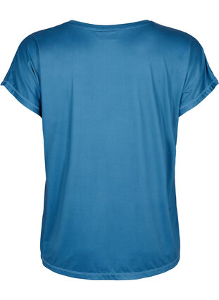 ZizziKurzarm Trainingsshirt, Blue Wing Teal, Packshot image number 1