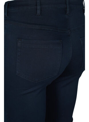 ZizziSuper Slim Amy Jeans mit hoher Taille, Unwashed, Packshot image number 3