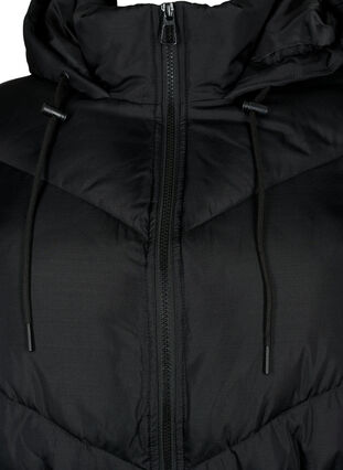 ZizziPufferwinterjacke mit Kapuze, Black, Packshot image number 2