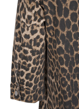 ZizziJeanskleid mit Leoparden-Print, Leo AOP, Packshot image number 3