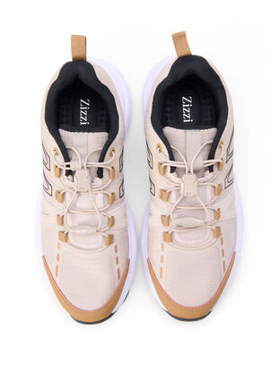 ZizziExtra-Weite - Sneakers mit elastischen Schnürsenkeln, Birch, Packshot image number 2