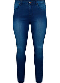 Extra schmale Amy Jeans mit hoher Taille
