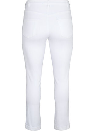 ZizziSchmale Passform Emily Jeans mit normaler Taille, White, Packshot image number 1