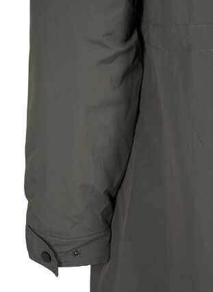 ZizziParka mit Kapuze und verstellbarer Taille, Black Olive, Packshot image number 4