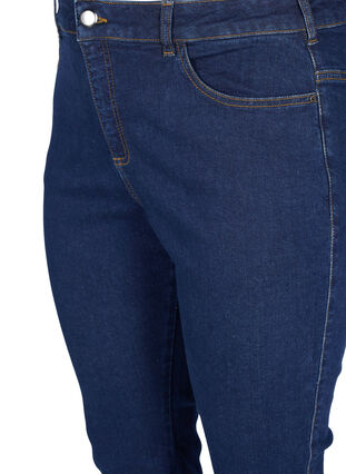 ZizziEllen Bootcut-Jeans mit hoher Taille., Unwashed, Packshot image number 2