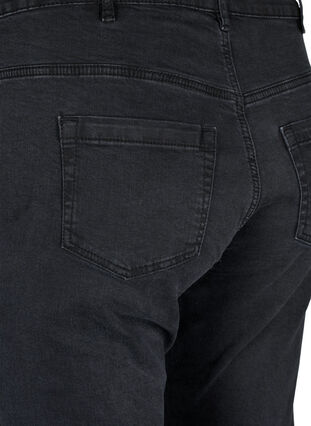 ZizziEllen Bootcut-Jeans mit hoher Taille., Grey Denim, Packshot image number 3