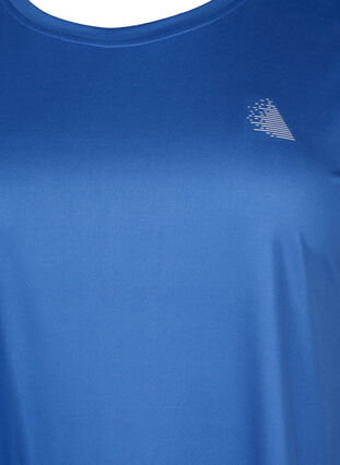 ZizziKurzarm Trainingsshirt, Sodalite Blue, Packshot image number 2