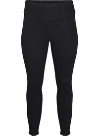 Dehnbare Jeggings mit hoher Taille