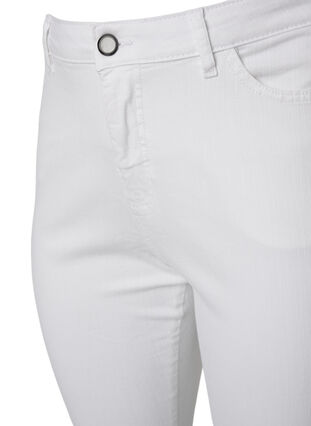 ZizziEllen Bootcut-Jeans mit hoher Taille., White, Packshot image number 2