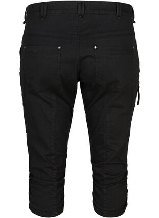 ZizziSlim Fit Caprijeans mit Taschen, Black, Packshot image number 1