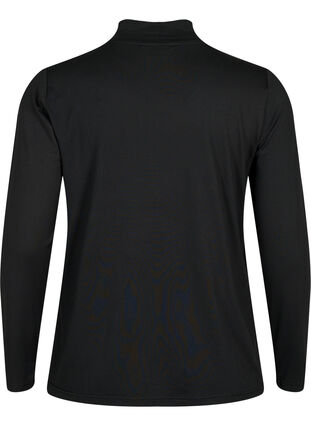 ZizziFLASH - Langärmelige Bluse mit Rollkragen, Black, Packshot image number 1