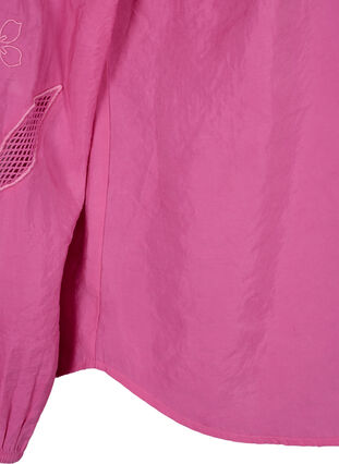 ZizziBluse aus TENCEL™-Modal mit gestickten Details, Phlox Pink, Packshot image number 4