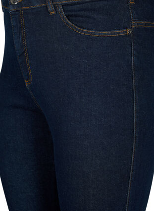 ZizziEllen Bootcut-Jeans mit hoher Taille., Raw Unwash, Packshot image number 2