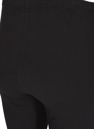 ZizziGefütterte Baumwollleggings., Black, Packshot image number 2