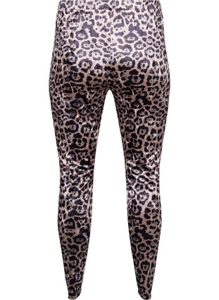 ZizziVelours-Leggings mit Leopardenmuster, Leopard, Packshot image number 1