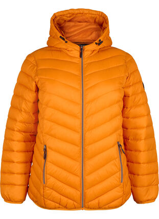 ZizziLeichte Jacke mit Kapuze, Marmelade, Packshot image number 0