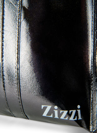 Zizzi Einkaufstasche mit Reißverschluss, Black, Packshot image number 2