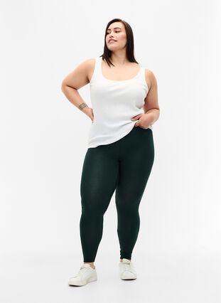 ZizziBasic-Leggings aus Viskose, Scarab, Model image number 2