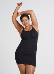 Shapewear Kleid mit breiten Trägern, Black, Model