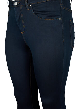 ZizziSuper Slim Amy Jeans mit hoher Taille, Tobacco Un, Packshot image number 2