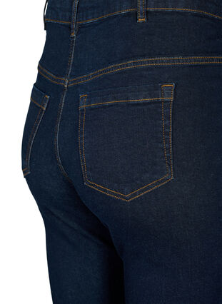 ZizziEllen Bootcut-Jeans mit hoher Taille., Raw Unwash, Packshot image number 3