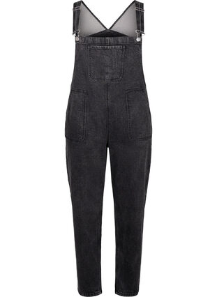 ZizziJeans-Overall, Dark Grey Denim, Packshot image number 0