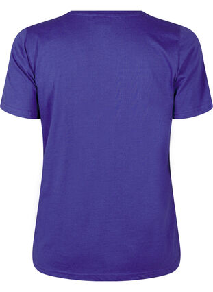 ZizziFLASH - T-Shirt mit Motiv, Royal Blue Miami, Packshot image number 1