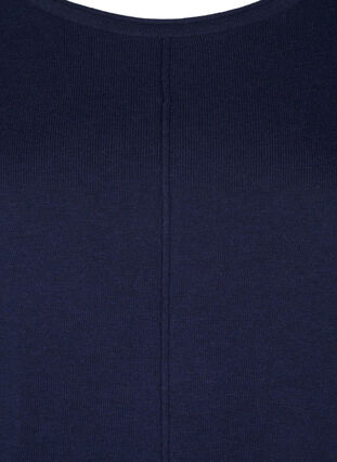 ZizziStrickkleid aus Baumwoll-Viskose-Mischung, Naval Academy, Packshot image number 2