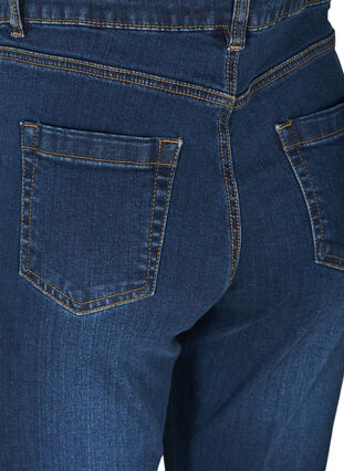 ZizziEllen Bootcut-Jeans mit hoher Taille., Dark Blue, Packshot image number 3