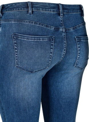 ZizziSuper-Slim-Sanna Jeans mit Nietendetails, Blue Denim, Packshot image number 3