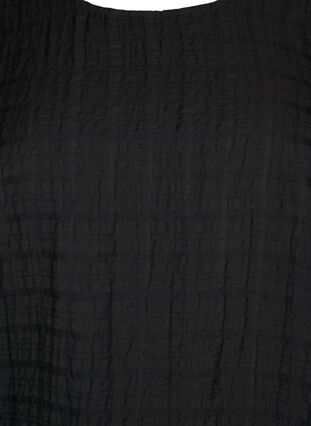 Zizzi Smock Bluse mit Lyocell (TENCEL™), Black, Packshot image number 2