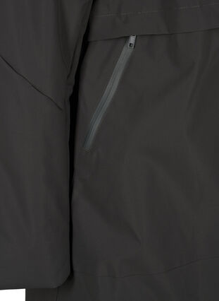 ZizziWinterjacke mit verstellbarer Taille, Raven, Packshot image number 3