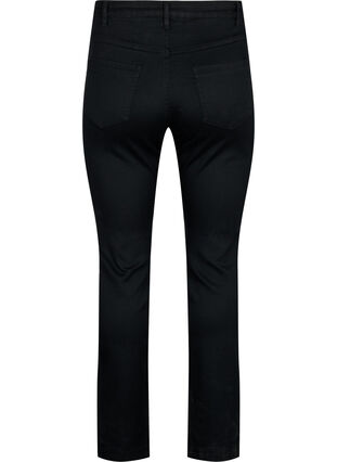 ZizziSchmale Passform Emily Jeans mit normaler Taille, Black, Packshot image number 1