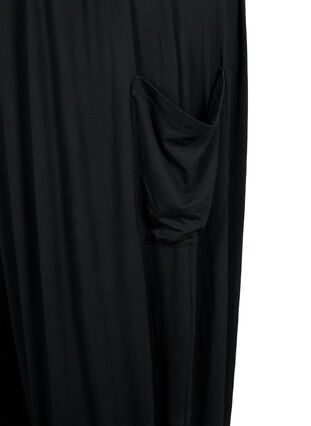 Zizzi Ärmelloser Jumpsuit mit Taschen, Black, Packshot image number 3