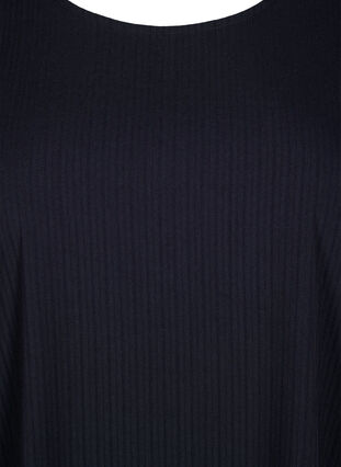 Zizzi Kurzärmelige Bluse aus Viskose mit Schleifen, Black, Packshot image number 2