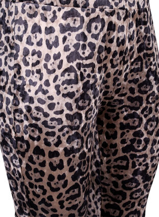 ZizziVelours-Leggings mit Leopardenmuster, Leopard, Packshot image number 2