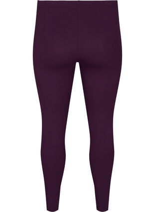 ZizziBasic Leggings aus Viskose, Potent Purple, Packshot image number 1