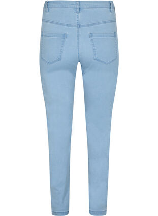 ZizziSchmale Passform Emily Jeans mit normaler Taille, Ex Lt Blue, Packshot image number 1