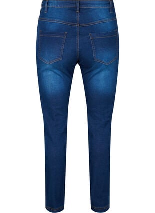 ZizziSchmale Passform Emily Jeans mit normaler Taille, Blue Denim, Packshot image number 1