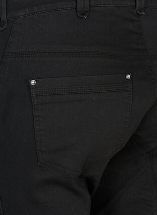 ZizziSlim Fit Caprijeans mit Taschen, Black, Packshot image number 3