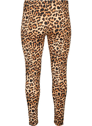 ZizziViskose Leggings mit Leopardendruck, Leo, Packshot image number 1