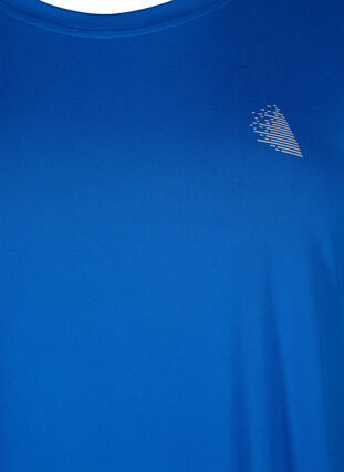 ZizziKurzarm Trainingsshirt, Princess Blue, Packshot image number 2