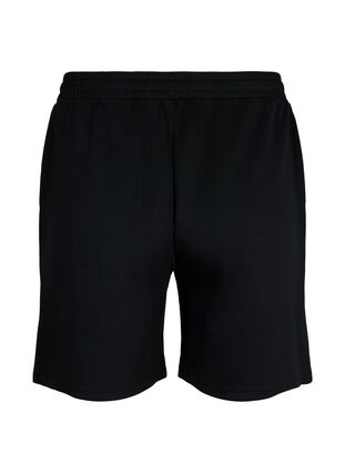 Zizzi Shorts aus Modalmischung mit Taschen, Black, Packshot image number 1