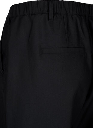 ZizziGerade geschnittene Hose mit hoher Taille, Black, Packshot image number 3