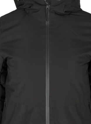 ZizziWinterjacke mit verstellbarer Taille, Black, Packshot image number 3