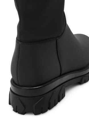 ZizziExtra-Weite - Hoher Stiefel mit Stretchanteil, Black, Packshot image number 3