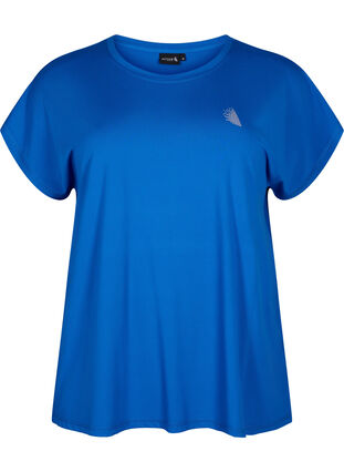 ZizziKurzarm Trainingsshirt, Princess Blue, Packshot image number 0