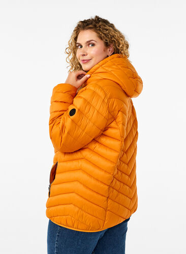 ZizziLeichte Jacke mit Kapuze, Marmelade, Model image number 1